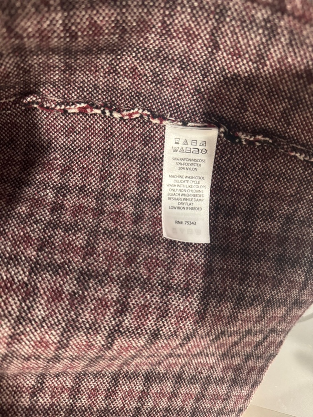 Sincerely Jules Houndstooth Knit Blazer Open Front Size L Chic - Picture 4 of 6